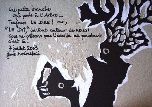 Travail sur le carton - Jane Rosinski