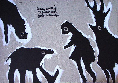 Travail sur le carton - Jane Rosinski