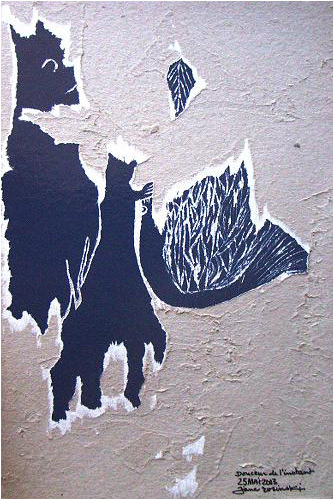 Travail sur le carton - Jane Rosinski
