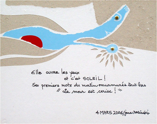 Travail sur le carton - Jane Rosinski