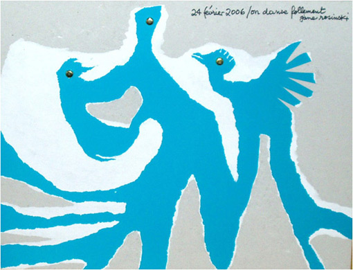 Travail sur le carton - Jane Rosinski